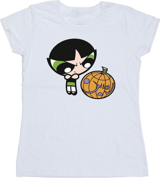 The Powerpuff Girls Girls Buttercup Pumpkin TShirt (M)