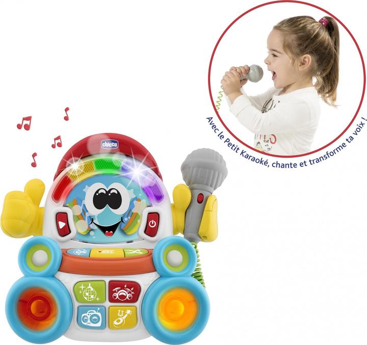 Chicco DJ Karakoke (Deutsch, Spanisch, Französisch, Niederländisch, Italienisch, Portugiesisch, Englisch)