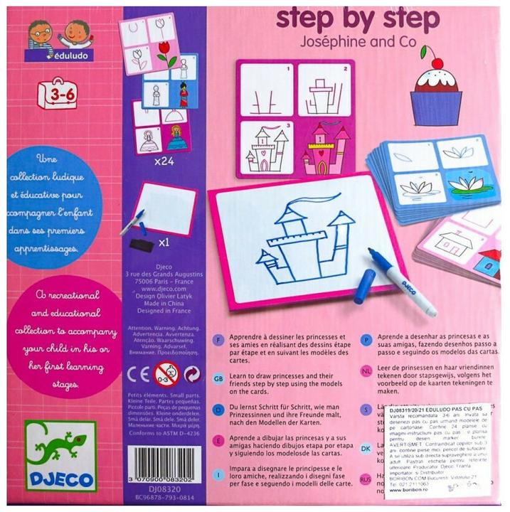 Produktbild Djeco Step by step (Deutsch, Französisch, Italienisch, Englisch)