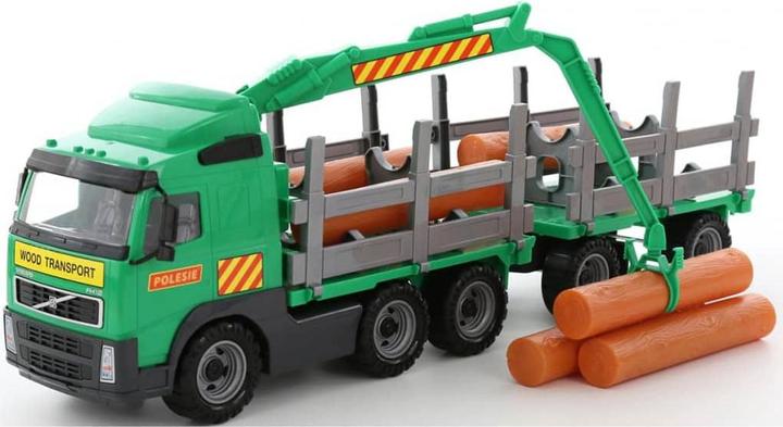 Produktbild Polesie Volvo Holztransporter LKW mit Anhänger