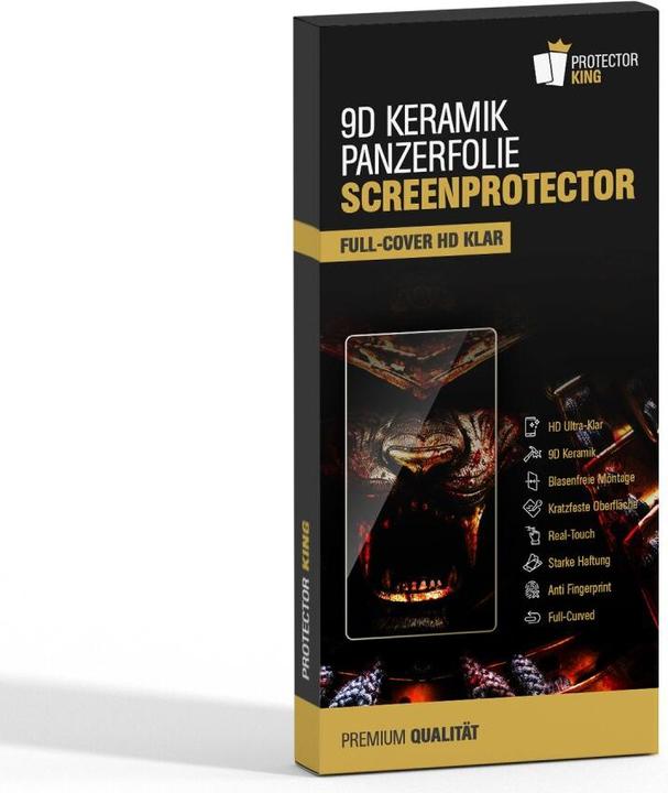 Produktbild Protectorking 3x Ceramic-Glass Full Cover HD Klar (3 Stück, Apple iPhone 15 Pro Max)
