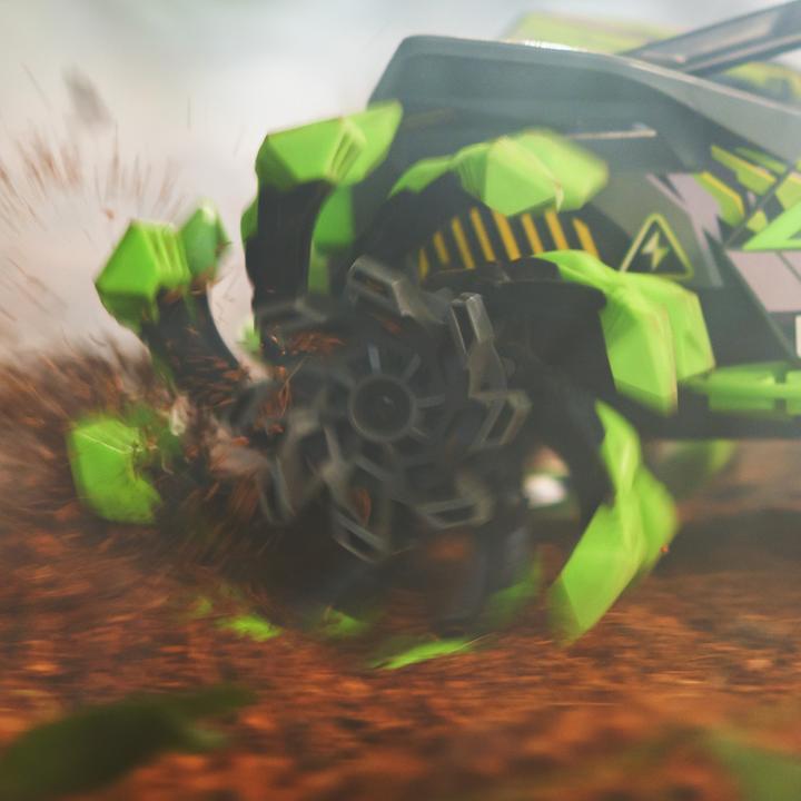 Image du produit Nikko RC 19069 Rock CrushR, voiture RC télécommandée, véhicule tout-terrain jusqu'à 14 km/h, arrêt