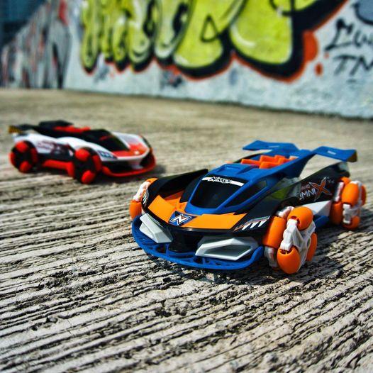 Image du produit Nikko 10202 Nano Omni X, voiture RC télécommandée, voiture de course jusqu'à 14 km/h, roues