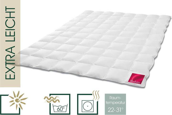 Actual product image Hanskruchen Rubin (280 g, 155 x 220 cm)