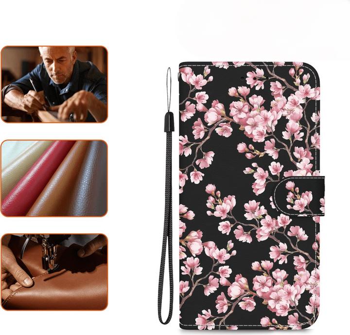 Immagine prodotto Cover-Discount Xiaomi 14T Pro - Custodia con motivo floreale (Xiaomi 14T Pro)