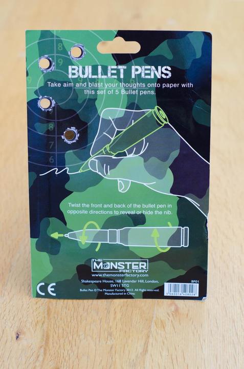 Actual product image The Monster Factory Bullet Pen - Ballpoint Pen