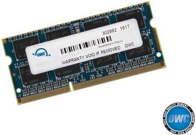 Actual product image OWC 4.0GB 1867MHz DDR3 SO-DIMM PC3-14900 SO-DIMM 204 Pin CL11 Memory Upg. (1 x 4GB, 1867 MHz, DDR3-RAM, SO-DIMM)