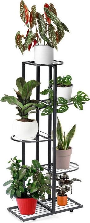 Actual product image Strado Thick metal column on 6 97 x 43 x 22 cm (black) universal ring cups