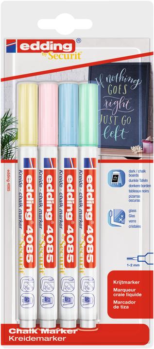 Bleu pastel, Rose pastel, Vert pastel, Jaune pastel