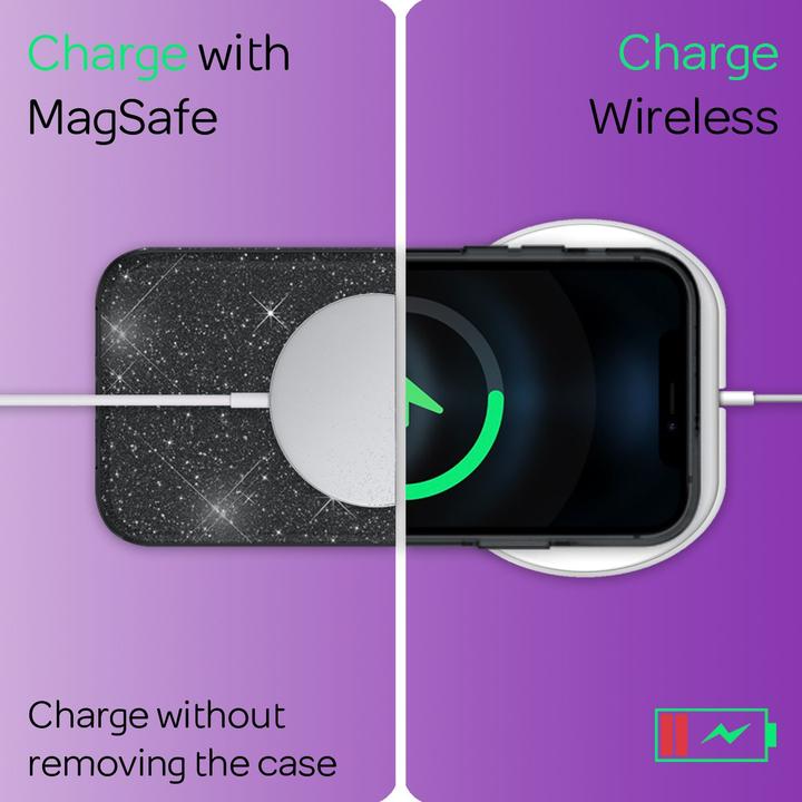 Produktbild Nalia Glitzer Handyhülle (Apple iPhone 12 Pro Max)