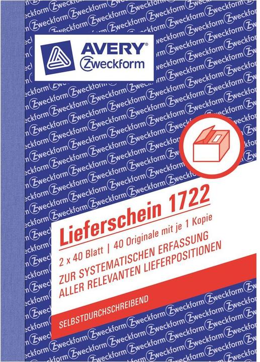 Produktbild Avery Lieferschein (40 x)