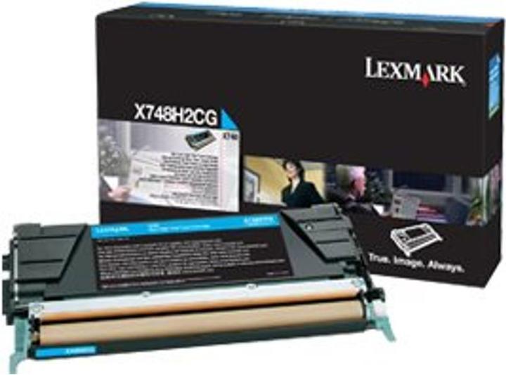 Lexmark X748 Toner cyan hohe Kapazität 10.000 Seiten 1er-Pack (C)