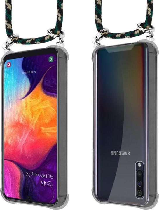 Actual product image Cadorabo TPU Mobile Phone Chain SILVER Cover