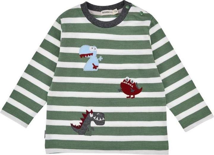 Bondi T-Shirt gestreift langarm Dinosaurier