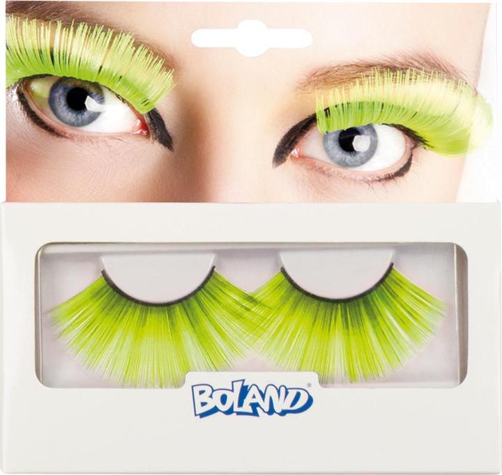 Actual product image Boland Augenwimpern XL neonfarbig (Artificial eyelashes)