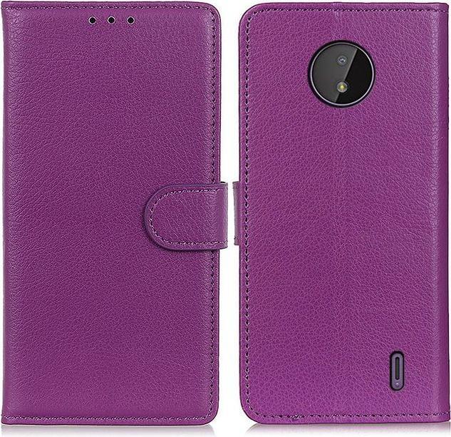 Produktbild MU Classic Litchi Leder Bookcover Series (Nokia C10, Nokia C20)