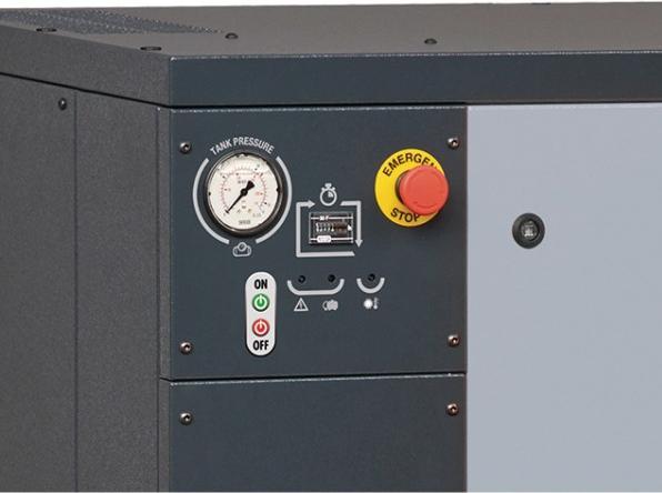 Produktbild Aircraft StationÃ¤rer Kolbenkompressor mit SchalldÃ¤mmgehÃ¤use AIRPROFI 853/10 Silent