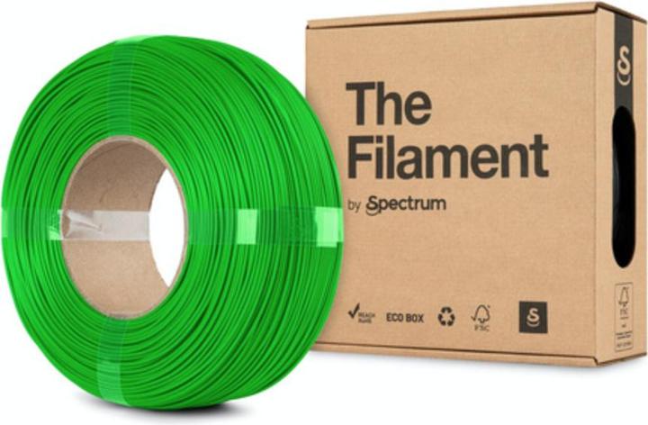 Actual product image The Filament ReFill PLA 1.75mm CIRCUIT GREEN 1kg (PLA, 1.75 mm, 1000 g, Green)