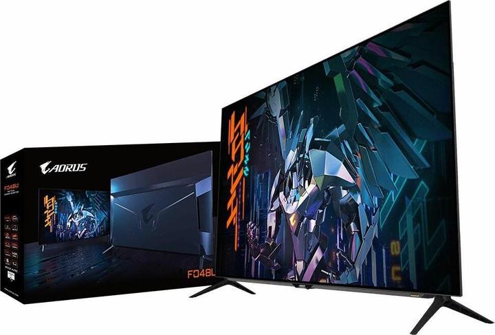 Actual product image Gigabyte Aorus FO48U (3840 x 2160 Pixels, 48")
