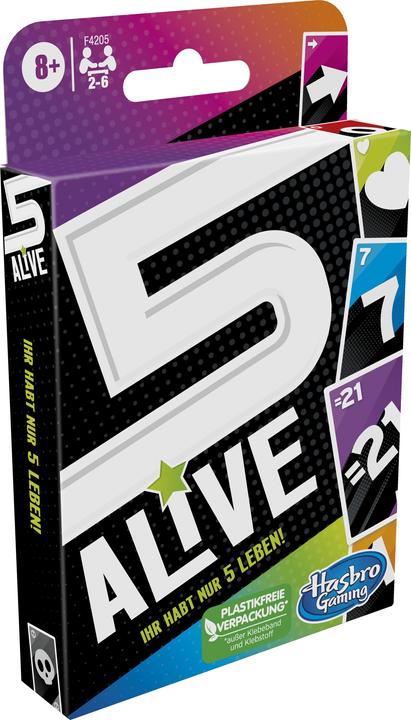Immagine prodotto Hasbro Gaming Gioco di carte Five Alive (Tedesco)