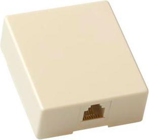 Image du produit Connecteur : 1x RJ-11. Connecteur : 1x RJ-11 Rj11 wall mount box 1xrj11