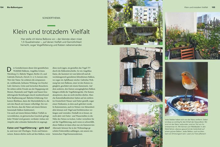 Actual product image Mein Biotop auf dem Balkon (German, Birgit Schattling, 2020)