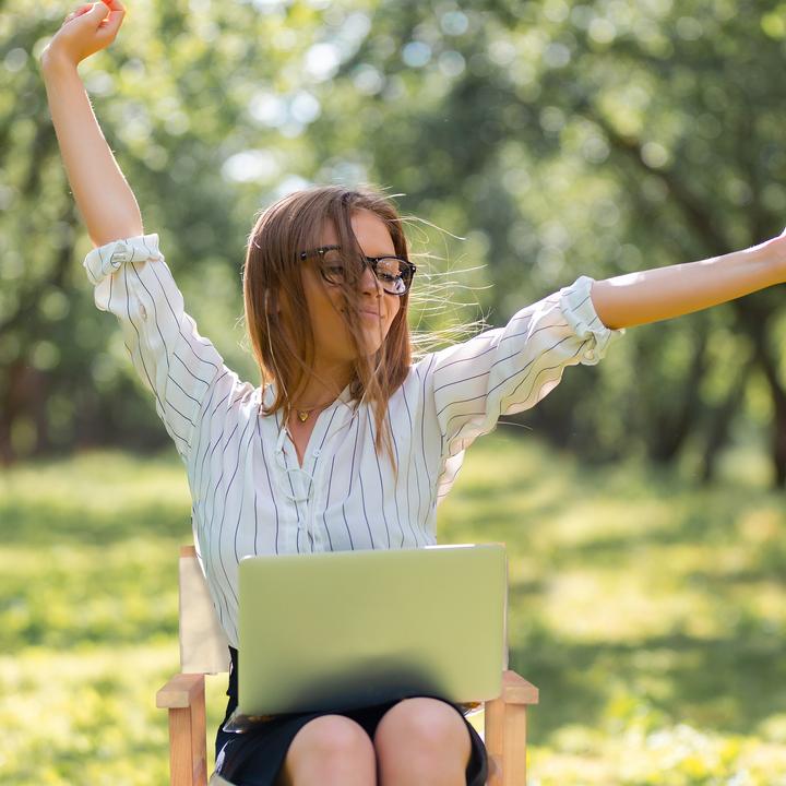 Produktbild Relaxdays Regiestuhl