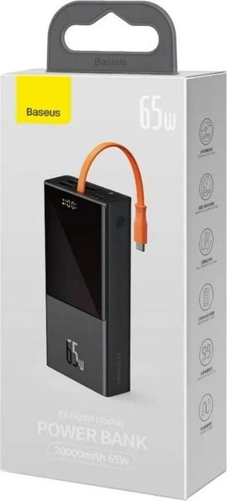 Produktbild Baseus Elf Digital (20000 mAh, 65 W, 74 Wh)