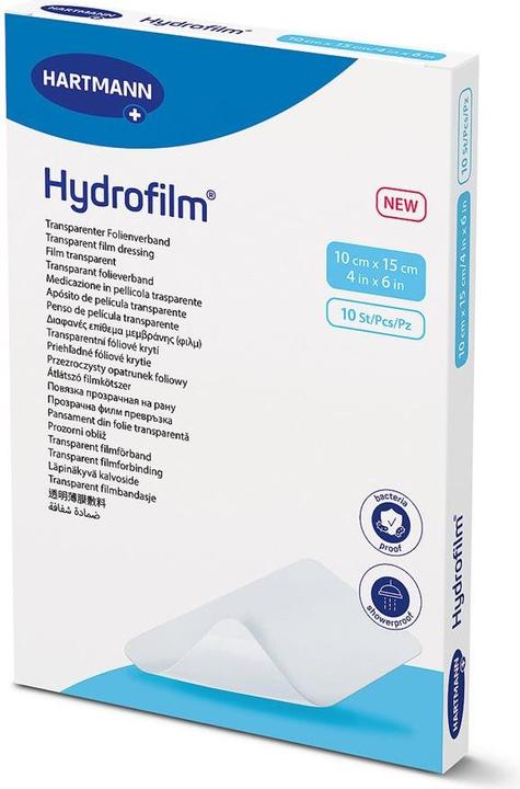 Immagine prodotto IVF Hartmann Hydrofilm Transparentverband 10x15cm steril (10 x)