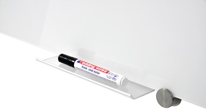 Productafbeelding Legamaster Legplank voor gekleurd glasbord (5 x 7,5 x 23 cm)