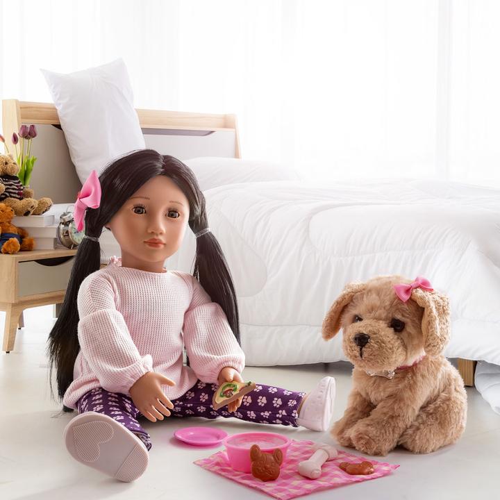 Actual product image Our Generation - Doll - Jin w/dog (731442)
