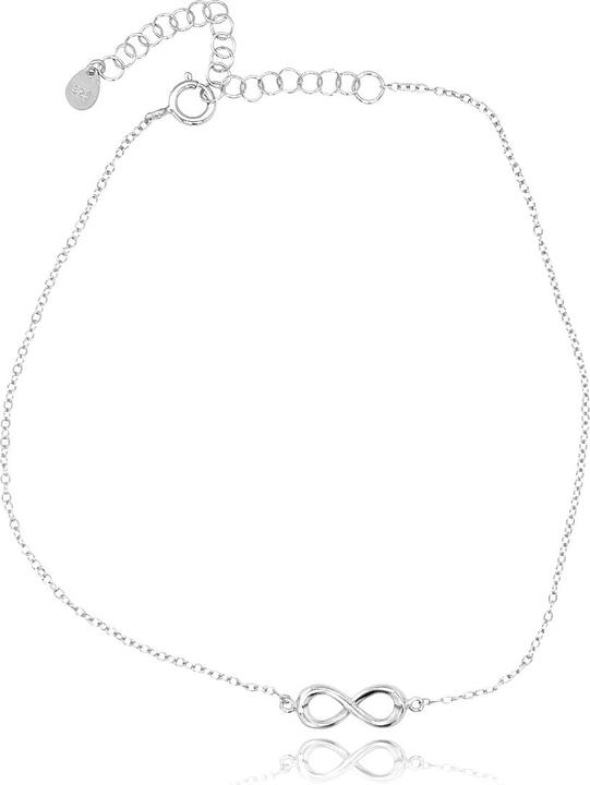 Produktbild Leyda Fusskette Infinity (Silber 925, 27 cm)