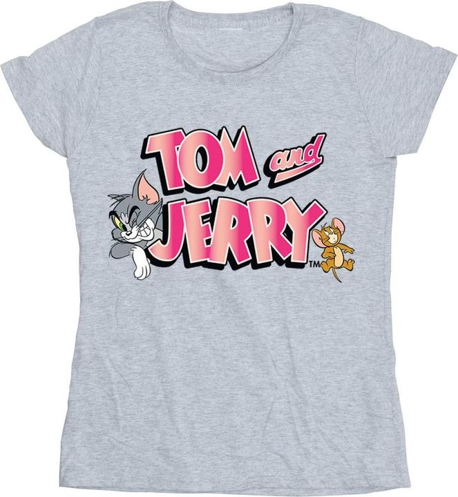 Immagine prodotto Tom & Jerry Gradient Logo Maglietta Donna (XL)