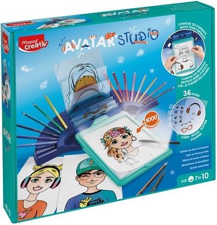 Produktbild Maped Creativ Zeichenprojektor Avatar Studio blau/türkis