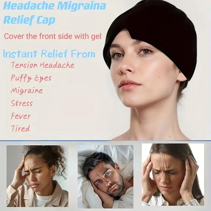 Produktbild Cbx Gel Kühlmütze, Migräne Mütze, Eiskappe (1 x)