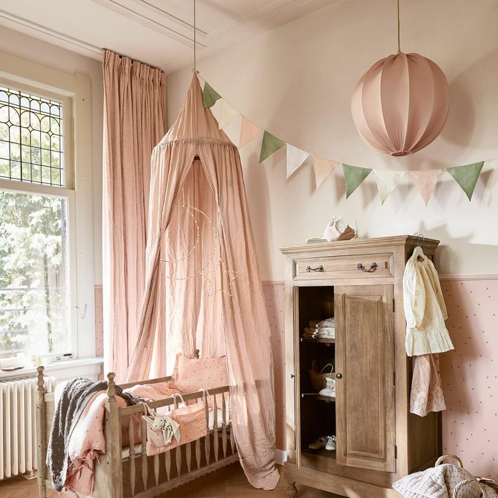 Immagine prodotto Loberon Ghirlanda Rêveline rosa/verde/crema