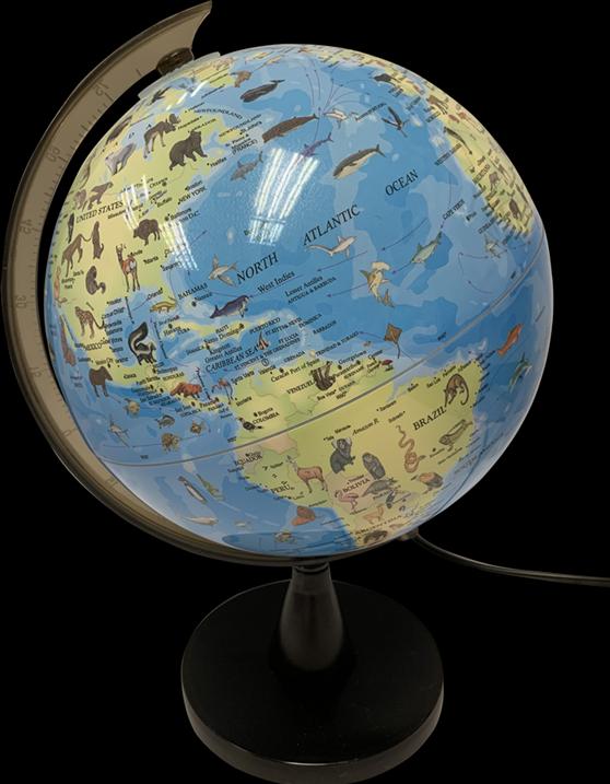 Produktbild Tele Globe with animals and light 20 cm (TY6190) (20 cm)