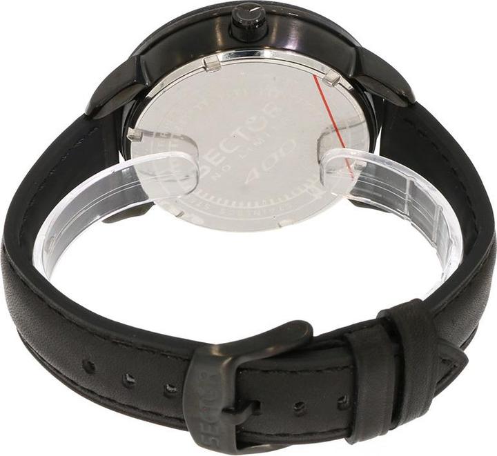 Image du produit Sector 400 3h 48mm Cadran/bracelet noir (Montre analogique, 48 mm)