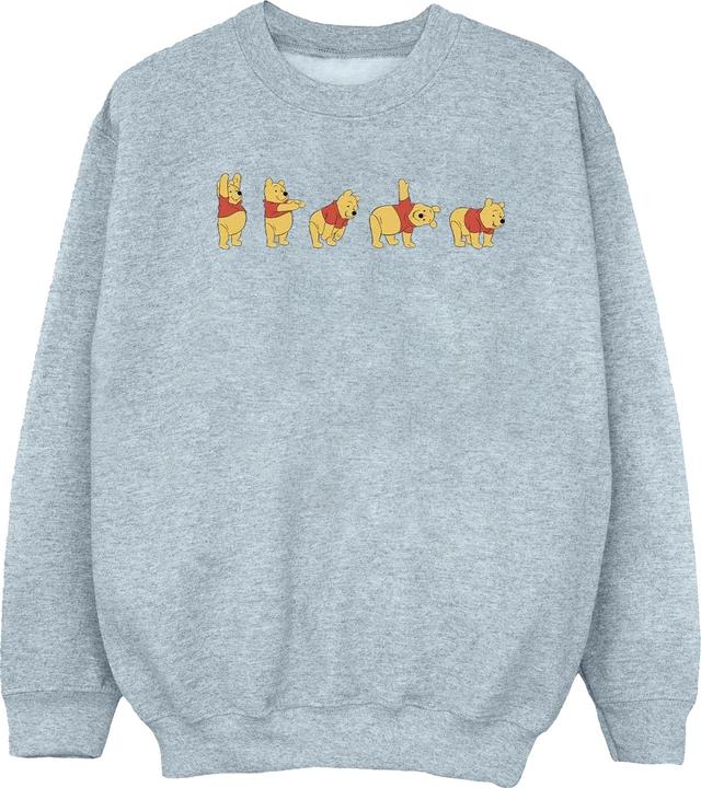 Actual product image Disney Girls Winnie The Pooh Stretching Sweatshirt (104)