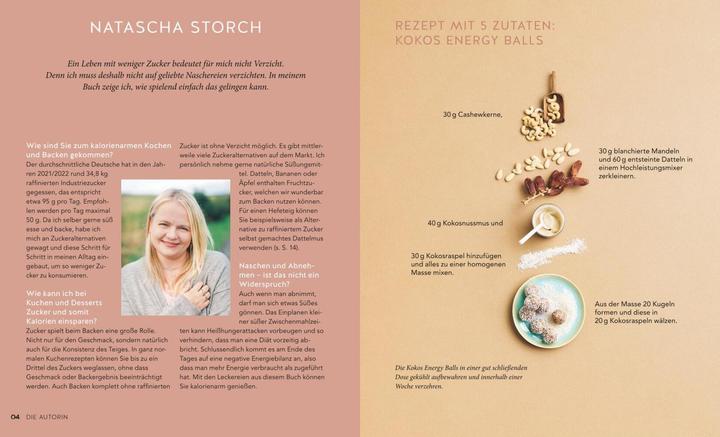 Actual product image Kalorienarmes für Naschkatzen (German, Natascha Storch, 2023)