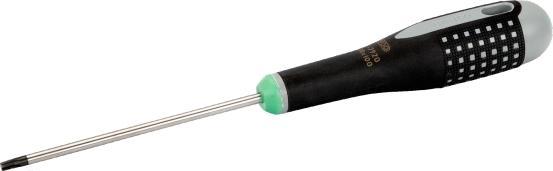 Actual product image Bahco ERGO tamper-proof TORX screwdriver with rubber handle, TR8 x 75 mm (Torx (TX))