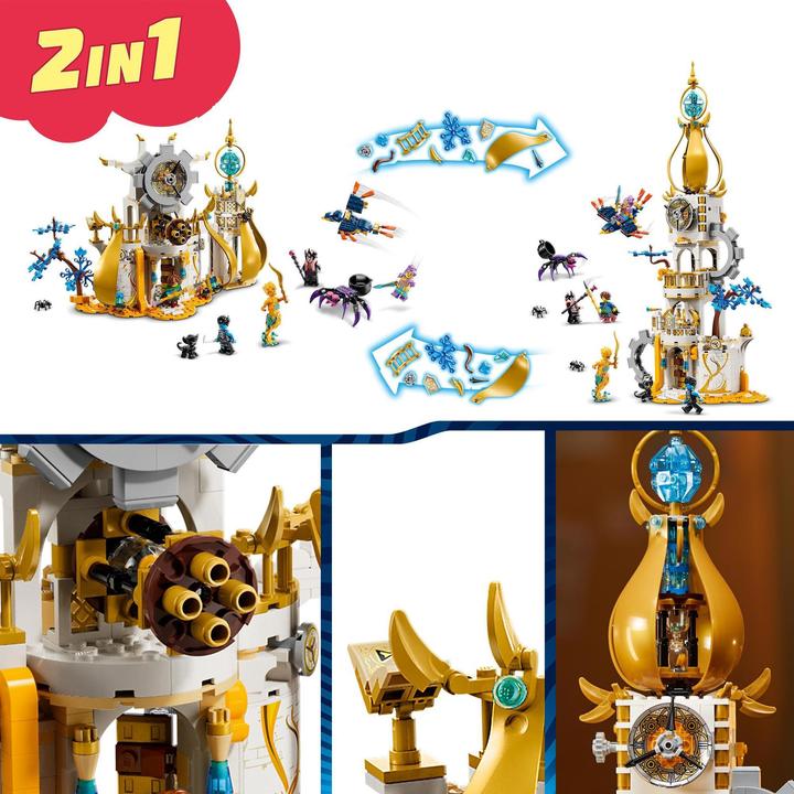 Actual product image LEGO 71477 Tower of the Sandman (71477, LEGO Dreamzzz)