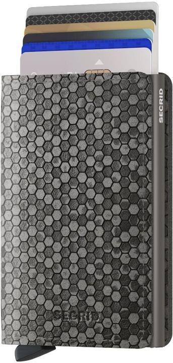 Secrid Hexagon Slimwallet -lompakko, harmaa