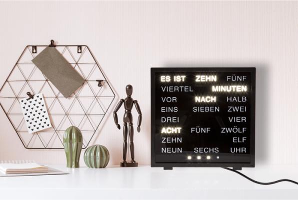 Image du produit Ootb Horloge avec affichage du mot allemand