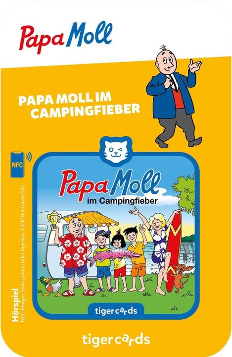Tigermedia tigercard - Papa Moll im Campingfieber (Schweizerdeutsch)