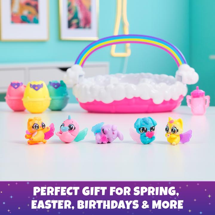 Image du produit Hatchimals EGG COL Hatch Neon Rainbow Basket GML