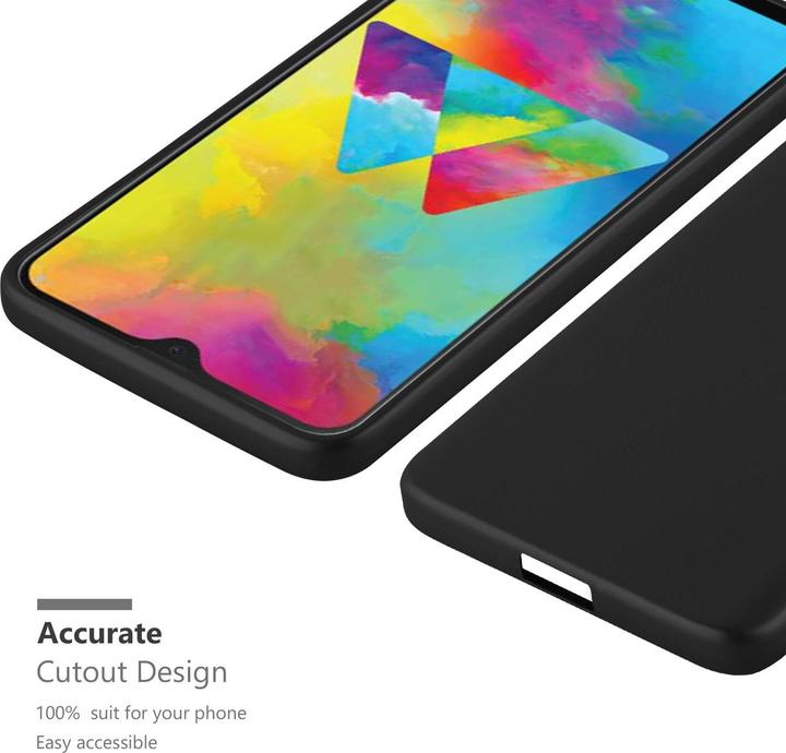 Actual product image Cadorabo TPU Matt Metallic Cover (Samsung Galaxy M21, Samsung Galaxy M30s)