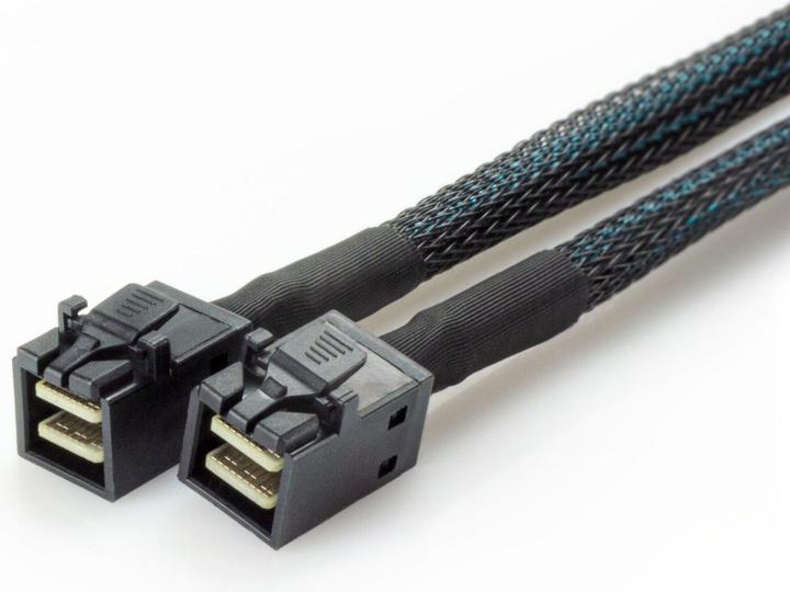 Image du produit Fantec SRC-MINI SAS VERS 4X SATA CABLE - câble mini SAS SFF8087 vers 4x SATA pour boîtier SRC 12G série 7