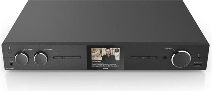 Hama HiFi-Tuner DIT2006BT (DAB, FM, DAB+, Web radio, Wi-Fi, Bluetooth)