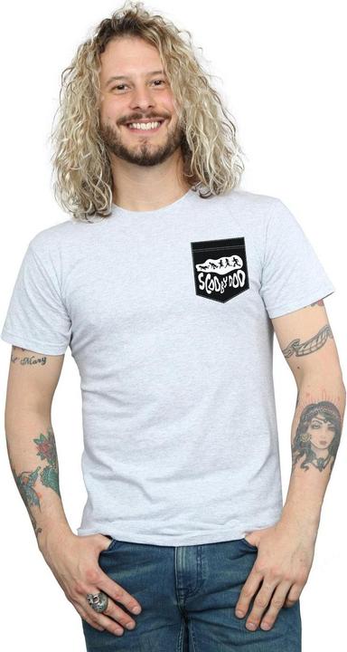 Immagine prodotto Scooby Doo Faux Pocket Maglietta Uomo (S)